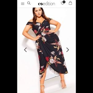 Coedition by CITY CHIC
Exotic Blossom Maxi Dress